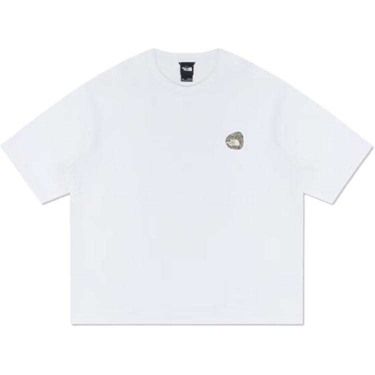 THE NORTH FACE T Shirts Men's FN4/Snow Peak White Crew Neck