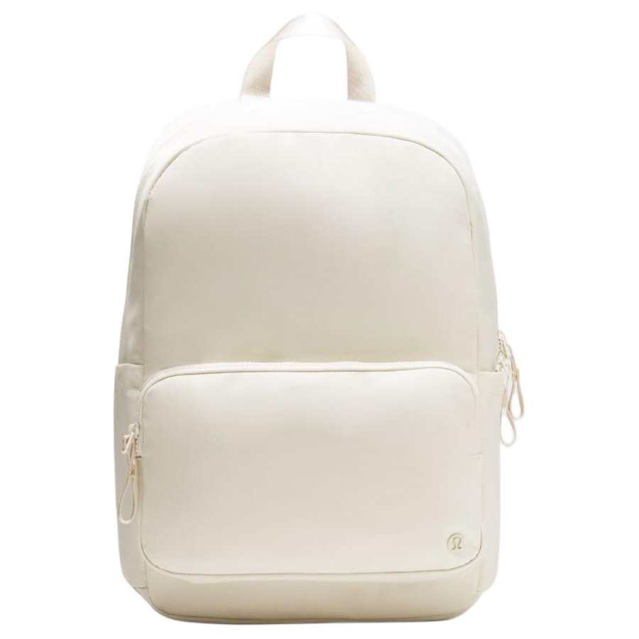 Lululemon Lululemon Everywhere Nylon Backpack Unisex Ivory White