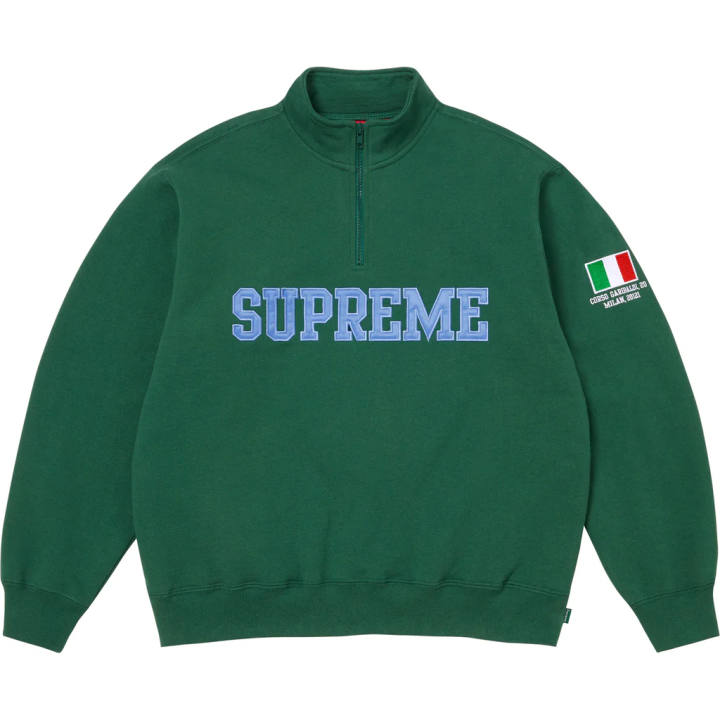 Supreme Supreme SS26 WEEK1 Shop Flag Half Zip Pullover Sweatshirt Unisex
