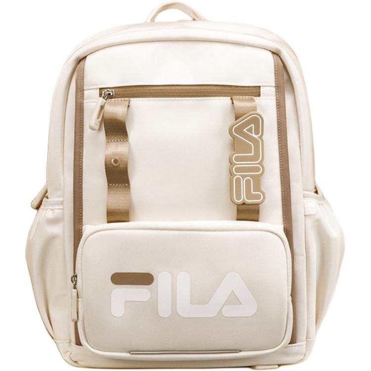FILA KIDS Nylon Fabric Backpack Small Kids' Ivory