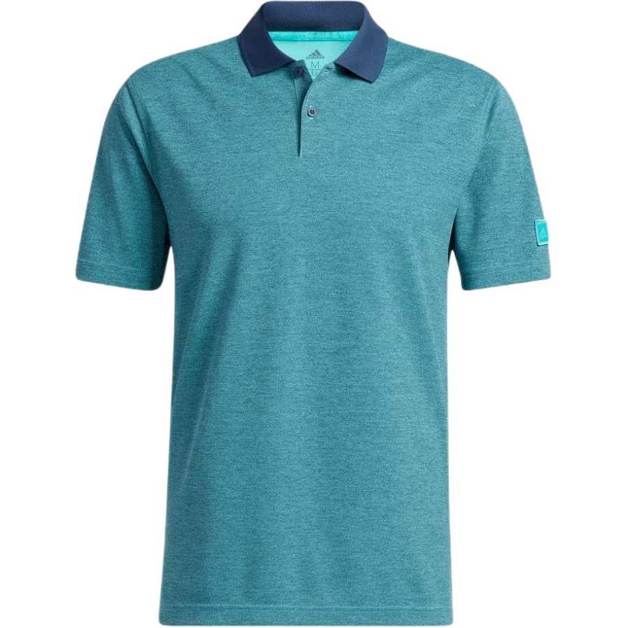 Adidas Adidas Polo Shirts Men's Blue Polo Collar Moderate Straight Fit