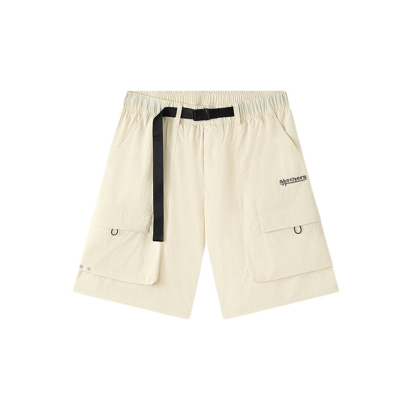Skechers Casual Shorts Men's Ivory White/001J