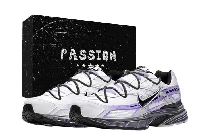 Nike Nike Initiator Cushioning Low top Running Shoes Men's White Black Purple