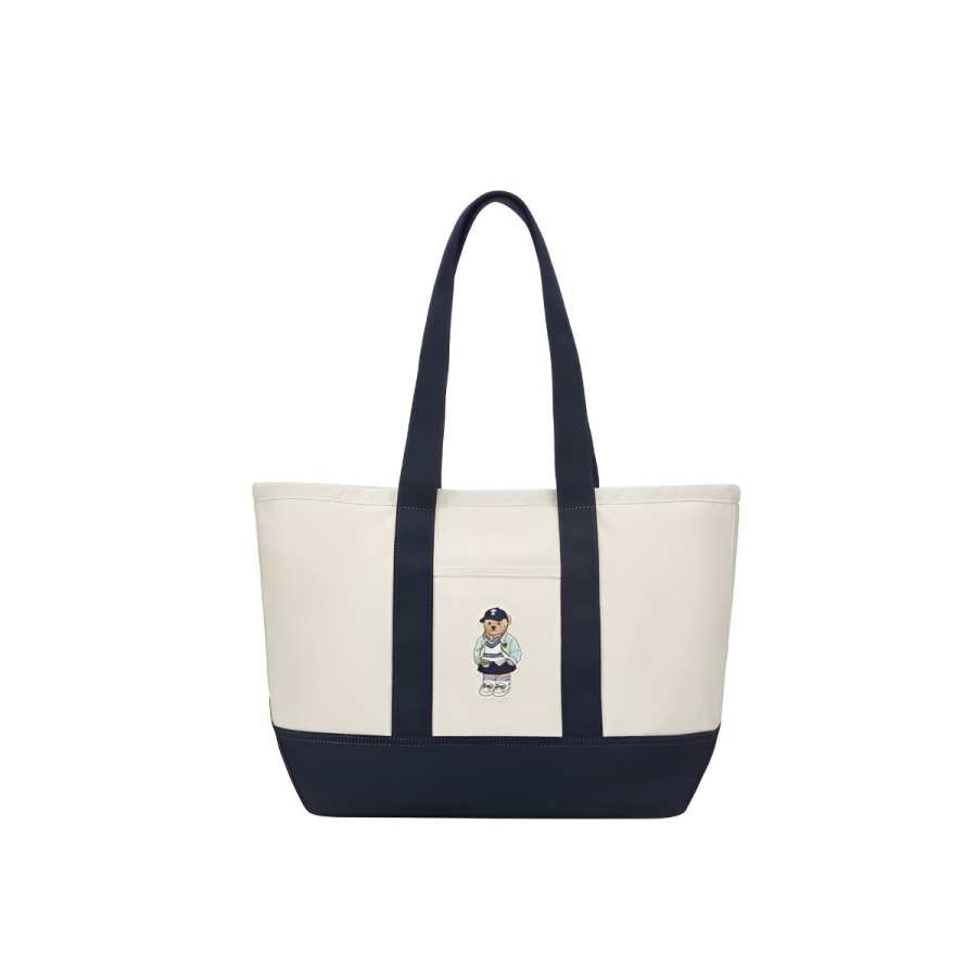 Teenie Weenie Fabric Shoulder Bag Regular Women's White