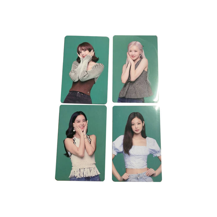 YG ENTERTAINMENT Kim Jisoo, Jennie Kim, Lisa, Rosé BLACKPINK MS Special Gift Card Photocards 1 Pc
