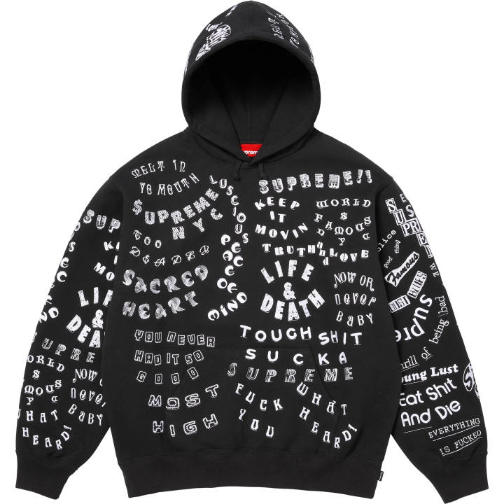 Supreme Supreme SS26 WEEK1 Too Deadly Hooded Sweatshirt Unisex