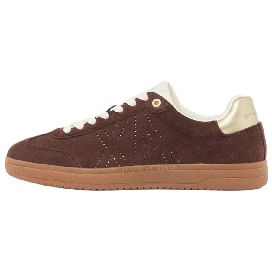 ARMANI EXCHANGE ARMANI EXCHANGEAE Low top Skateboard Shoes Women's Dark Brown