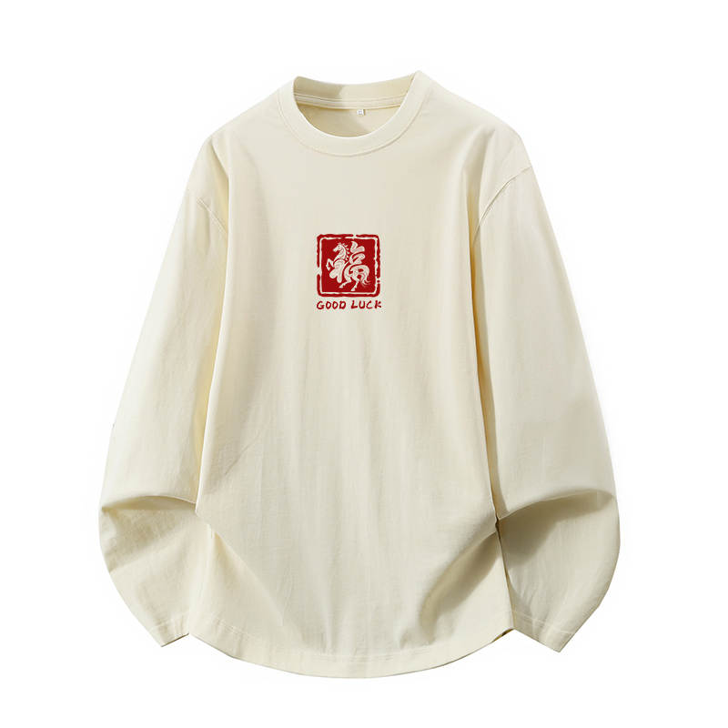 Tonlion T Shirts Unisex Crew Neck Moderate Straight Fit