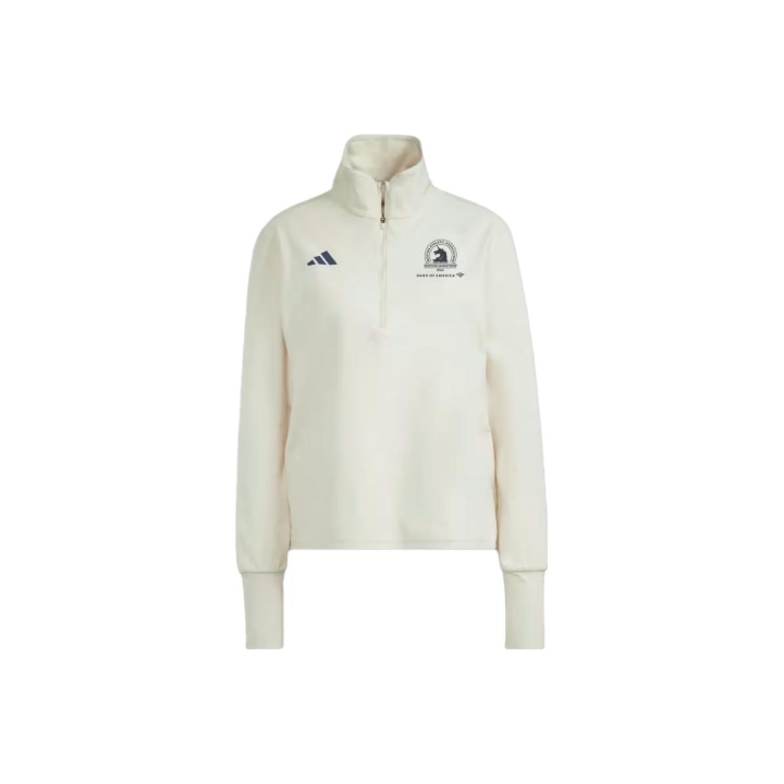 Adidas Adidas Boston Marathon Drop Shoulder Sleeve T Shirt Women's Miracle White
