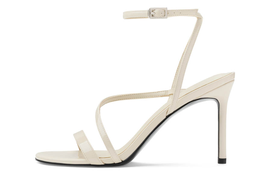 CHARLES&KEITH Small Ck Pu One Strap Sandals 9.3cm Women's