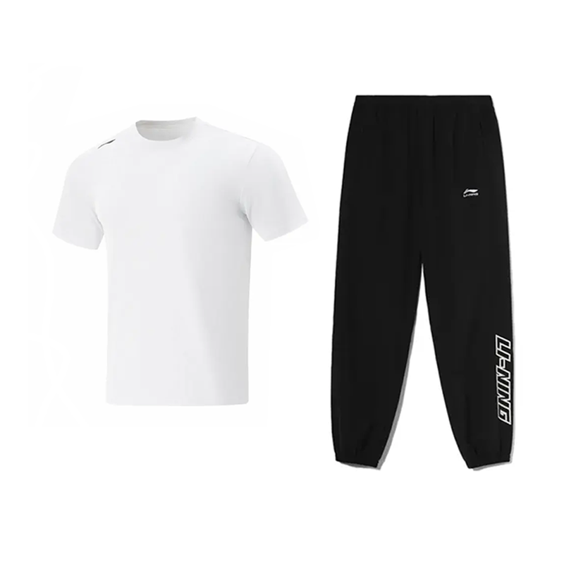 Li-Ning Li Ning Casual Sportswear Unisex White+Black