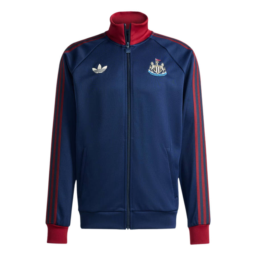 Adidas Originals Jackets Men's Midnight Indigo Stand Collar Moderate Other