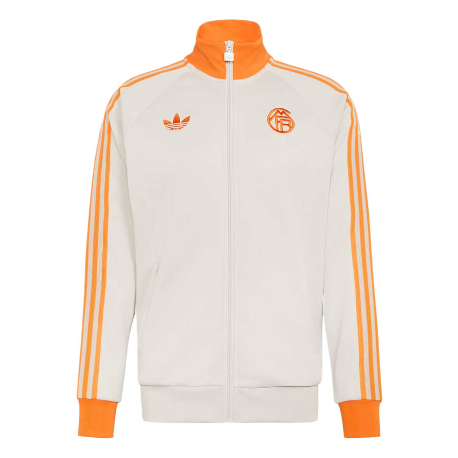 Adidas Originals Jackets Men's Light Umber Stand Collar Moderate Other