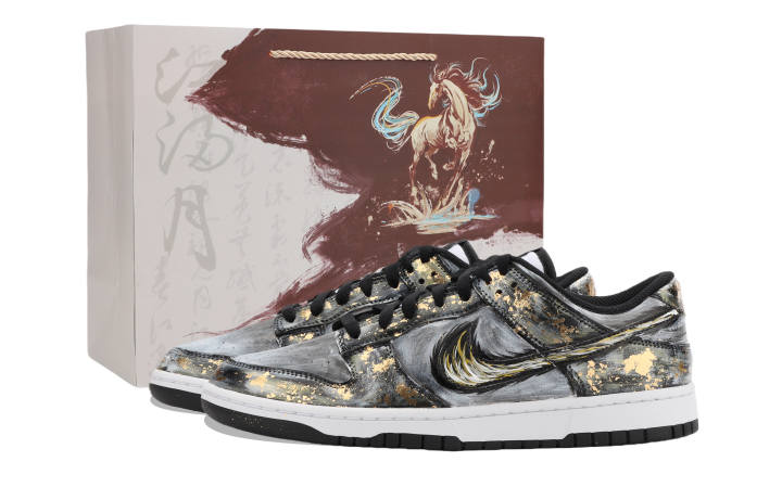 Nike Nike Dunk Moonlit River, Gold Rush, Fiery Blaze, Shattered Sensations Abrasion Resistant Slip Resistant Low top