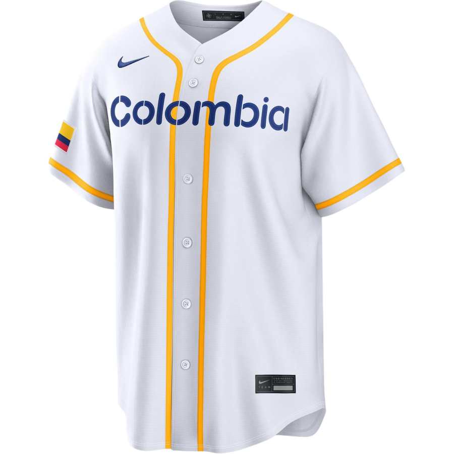 Nike Nike Colombia National Baseball Team 2026 World Baseball Classic Men's Nike Stadium Jersey