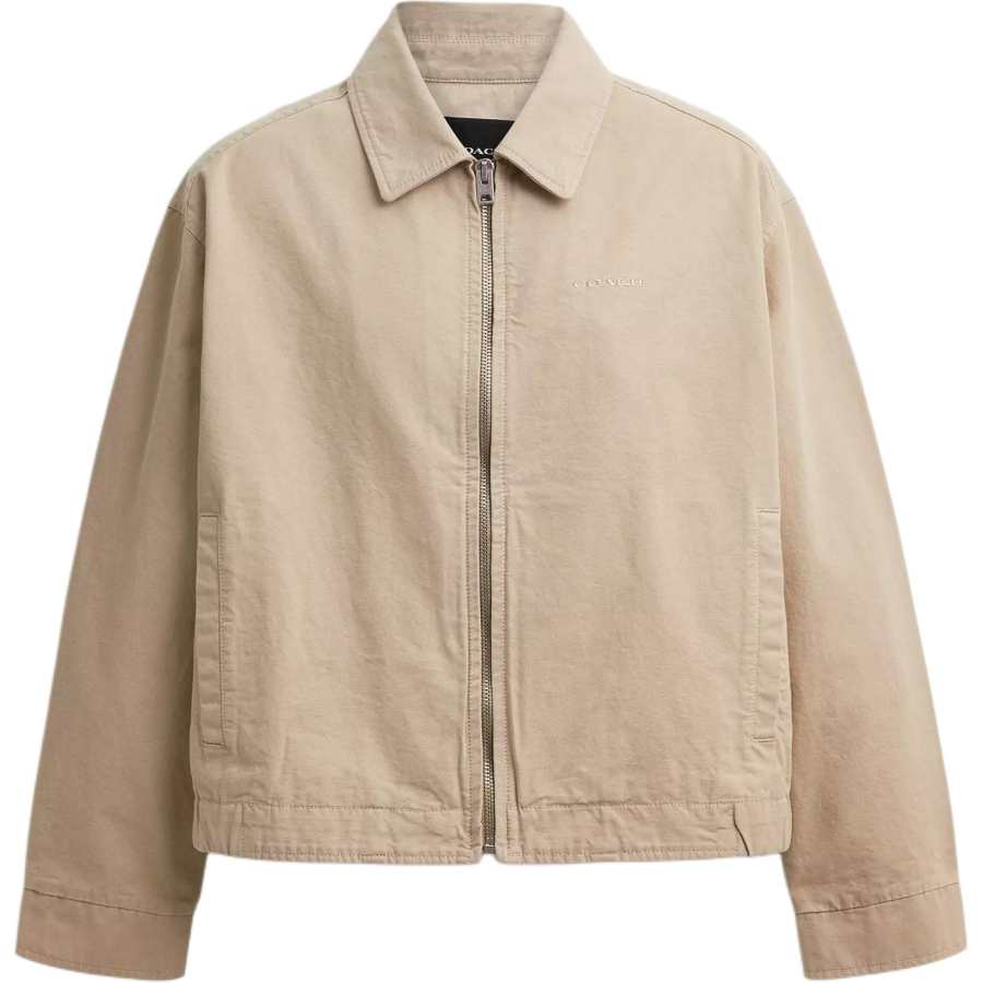 COACH COACH Jackets Men's Khaki Lapel Moderate Other