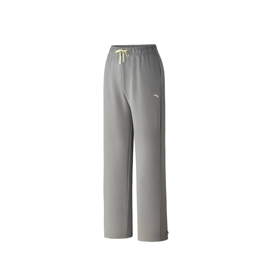 Anta Knitted Sweatpants Women's Star Diamond Gray