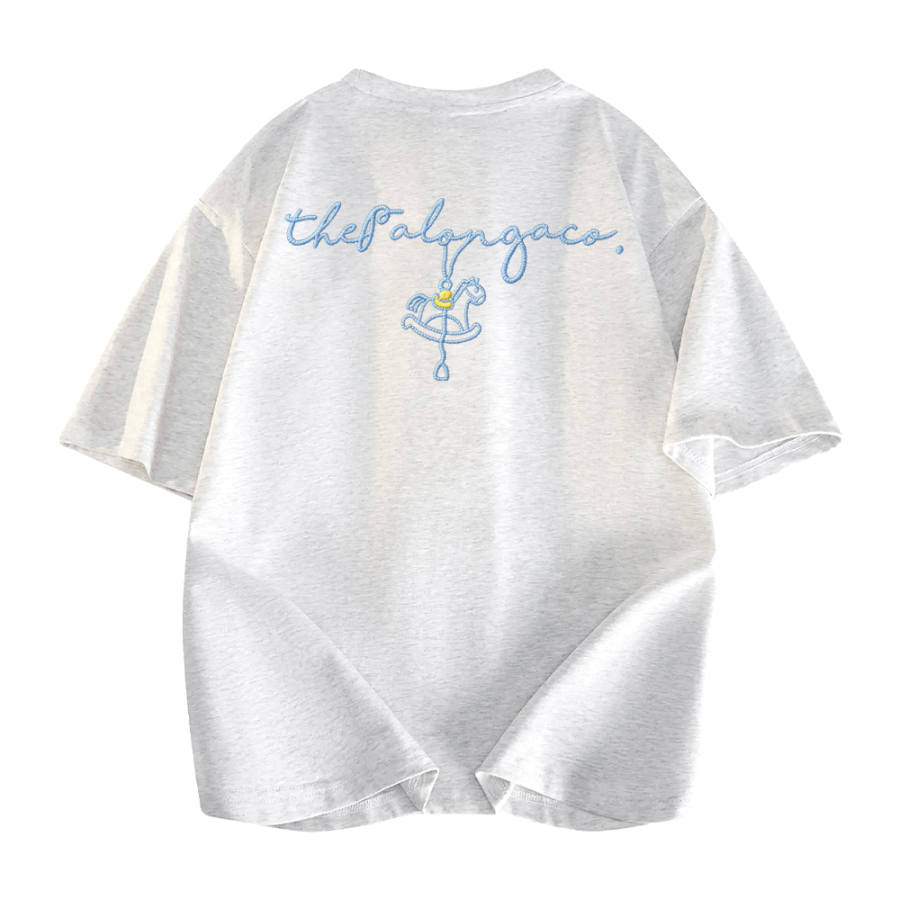PAL ONGACO T Shirts Unisex Crew Neck Moderate Heavyweight