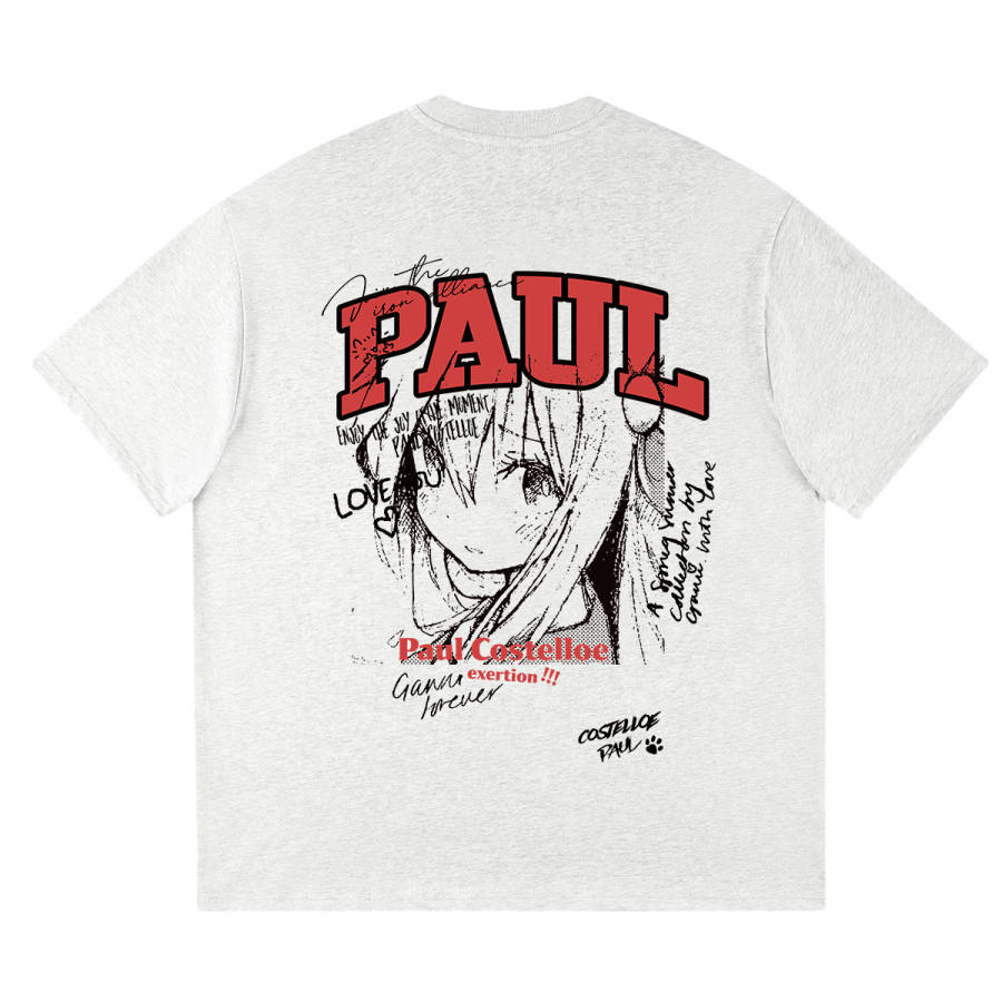 PAUL COSTELLOE Drop Shoulder Sleeve T Shirt Women's