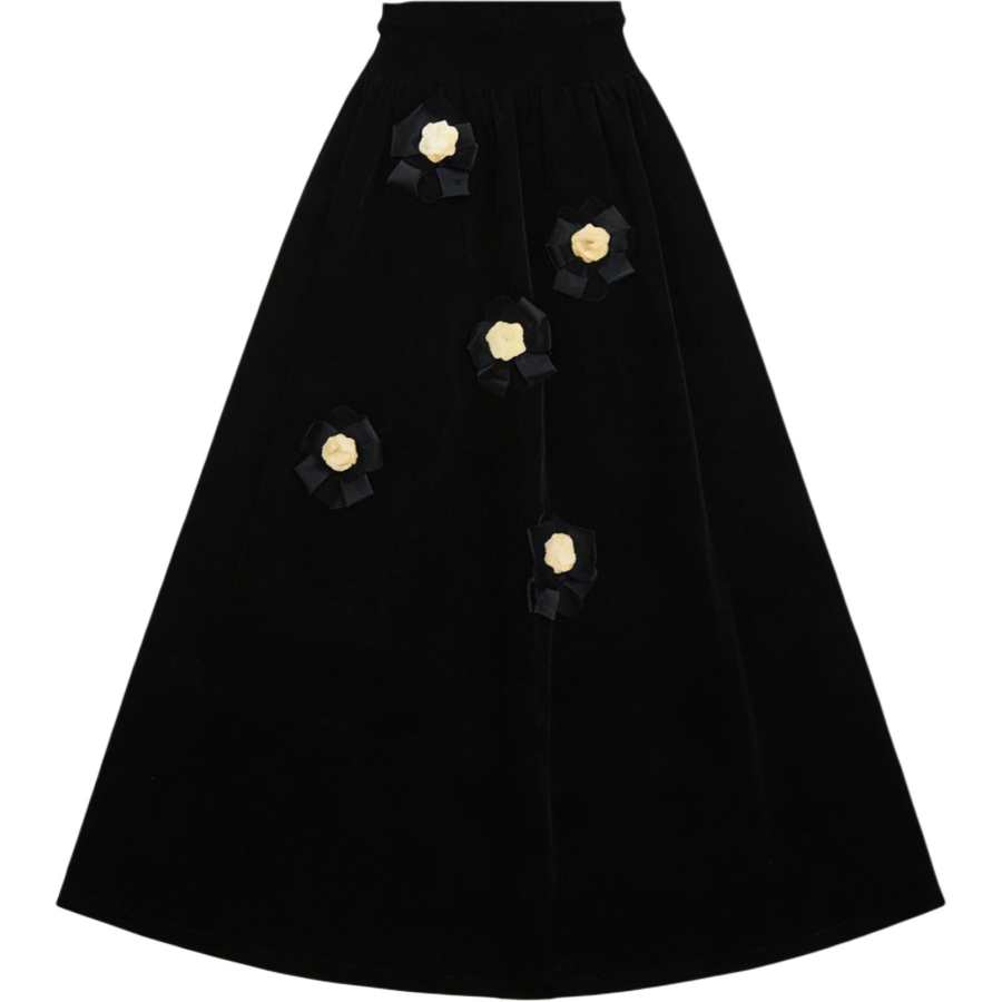 VENICEW Casual Long Skirt Women's