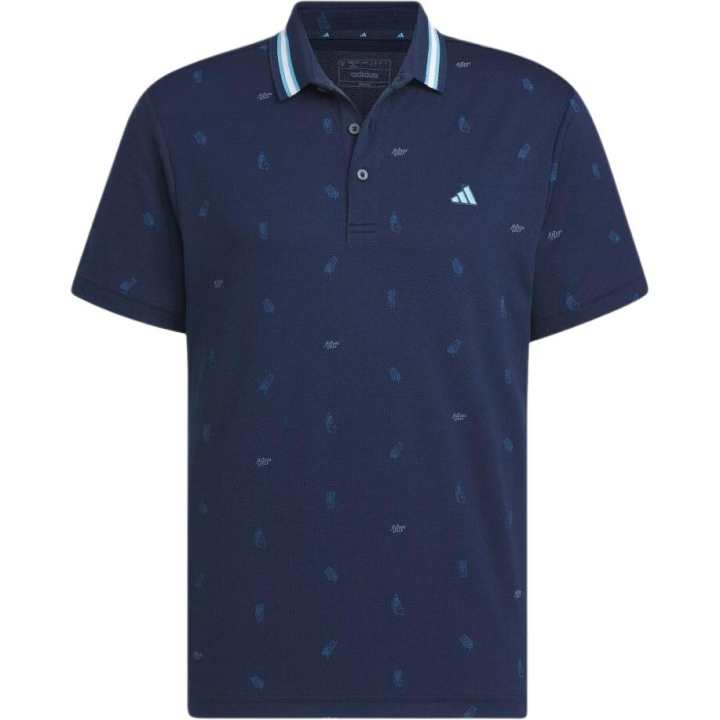 Adidas Adidas Polo Shirt Men's Marine Blue