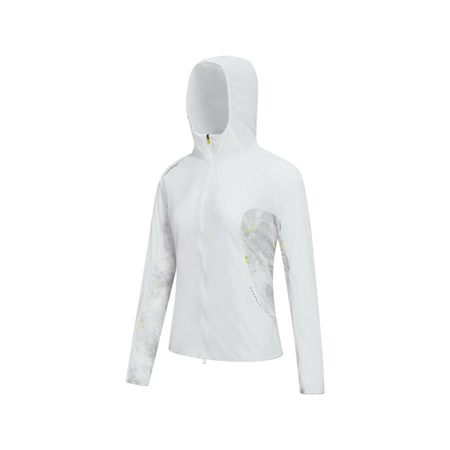 Saucony Jackets Women's Pearl White Hooded Moderate Other