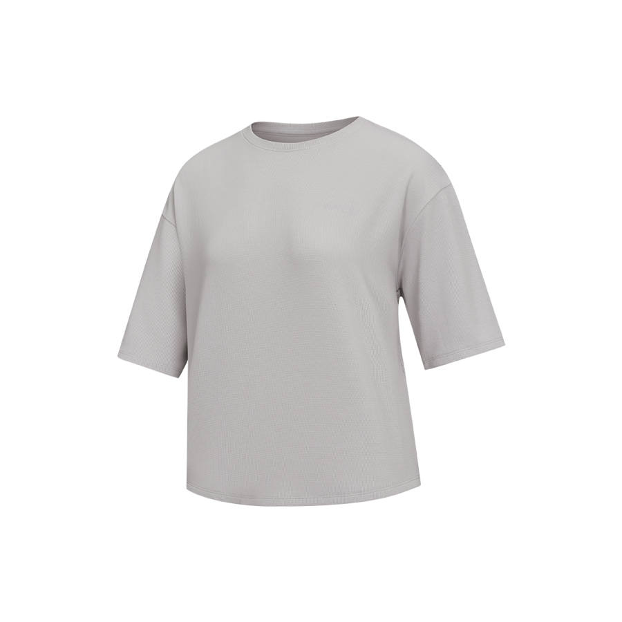 Saucony T Shirts Women's Sky Blue Crew Neck Moderate