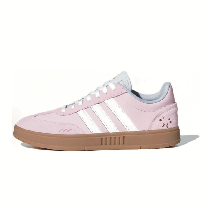 Adidas Custom Adidas Gradas Mini Milk Bun Leather Lightweight Breathable Low top German Army Trainers Unisex