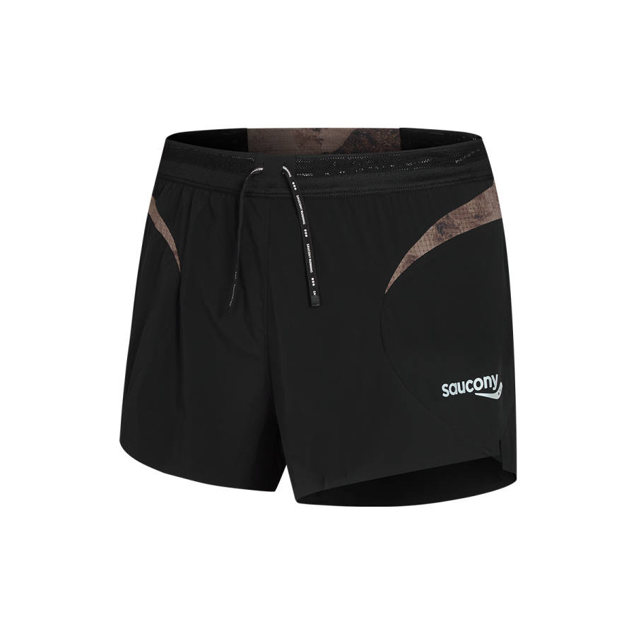Saucony Casual Shorts Men's Jet Black Moderate