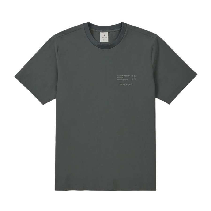 Snow Peak 37.5 Lettering T Shirt Men's