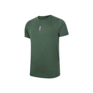 HOKA ONE ONE T Shirts Men's Green Crew Neck Moderate
