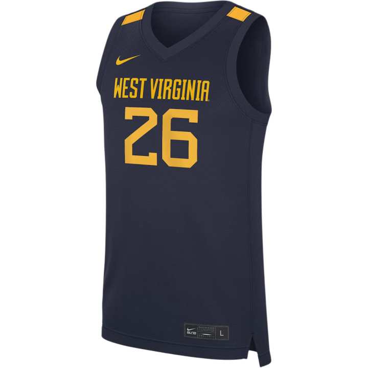 Nike Nike West Virginia Replica Men's Nike College Basketball Jersey