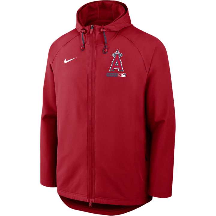 Nike Nike Los Angeles Angels Authentic Collection Men's Nike Therma-FIT Mlb Full-Zip Hooded Jacket