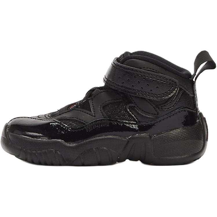 Jordan Jordan Jumpman Two Trey Leather Mid top Toddler Shoes Black Infant And Toddler