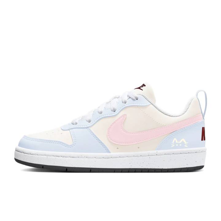 Nike Nike Court Borough Low top Skateboard Shoes Women's Pink Blue