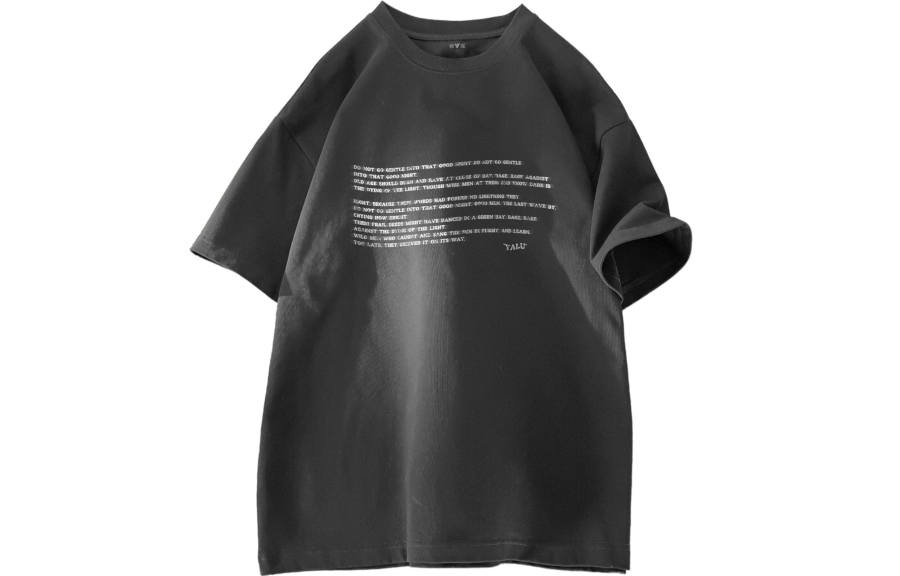 YALU T Shirts Unisex Crew Neck Thin Heavyweight