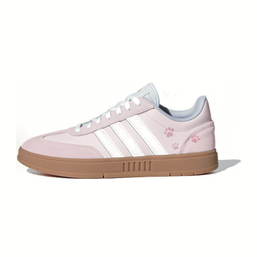 Adidas Custom Adidas Gradas Cat Scratching Cream Cake Abrasion Resistant Slip Resistant Low top Skateboard Shoes Unisex
