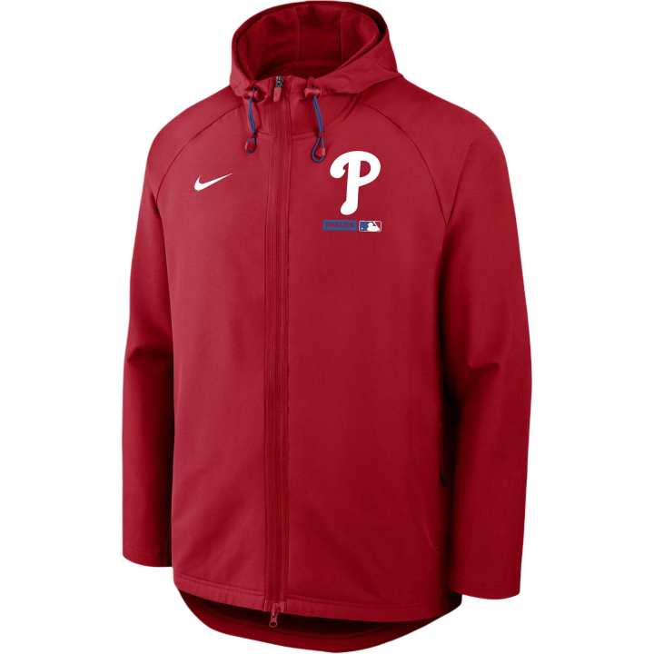 Nike Nike Philadelphia Phillies Authentic Collection Men's Nike Therma-FIT Mlb Full-Zip Hooded Jacket