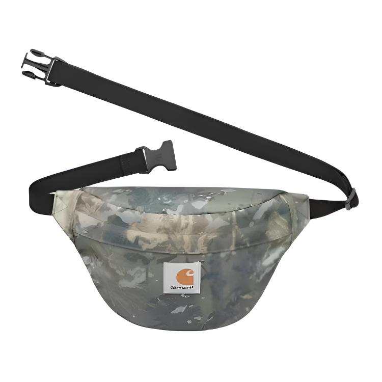 Carhartt WIP Jake Polyester Fanny Pack Men's Camouflage Combination Green