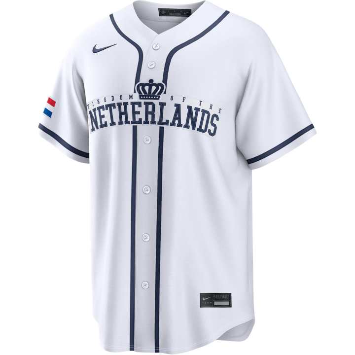 Nike Nike Netherlands National Baseball Team 2026 World Baseball Classic Men's Nike Stadium Jersey