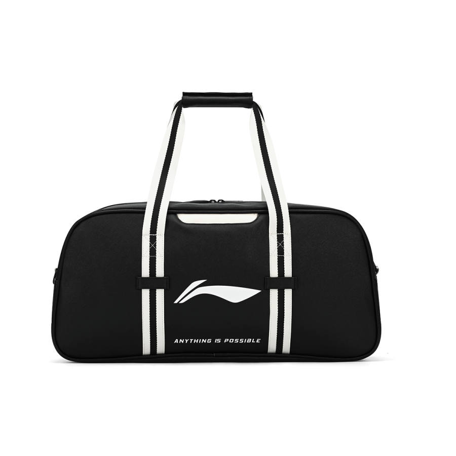 Li-Ning Li Ning PU Leather Travel Bag Unisex Black