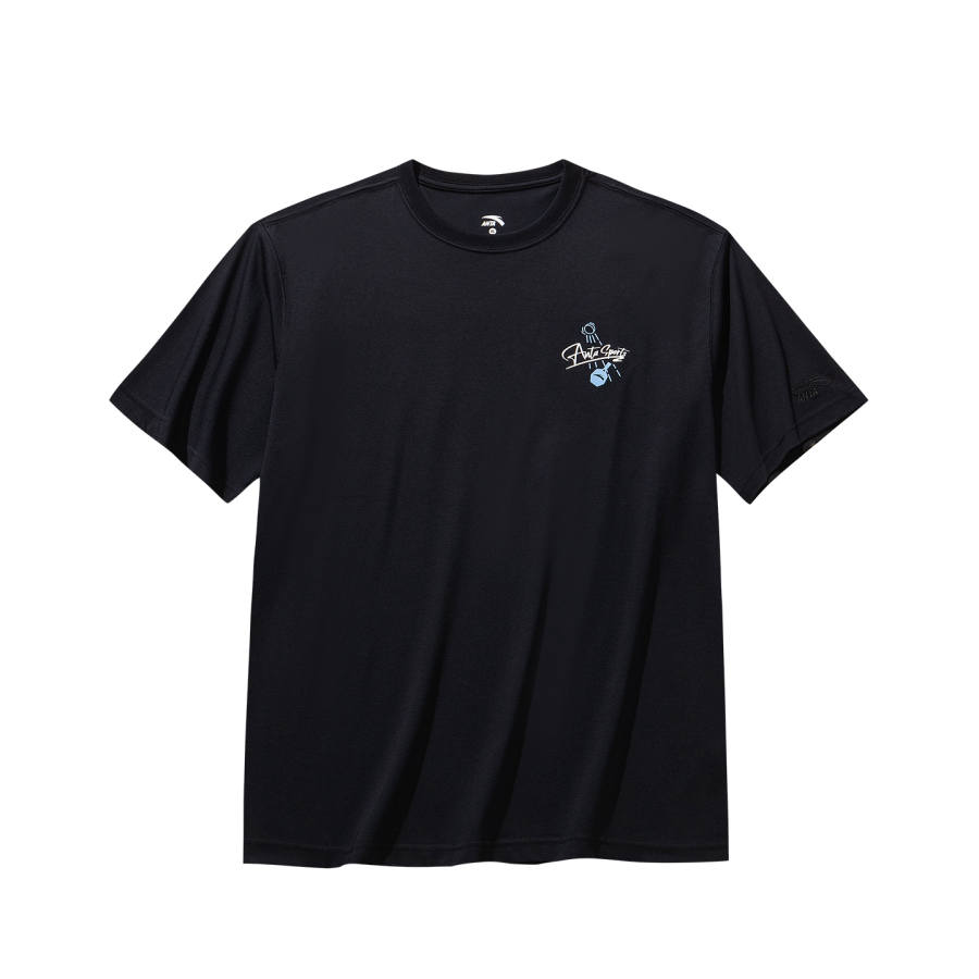 ANTA Anta Life Collection T Shirt Men's Basic Black