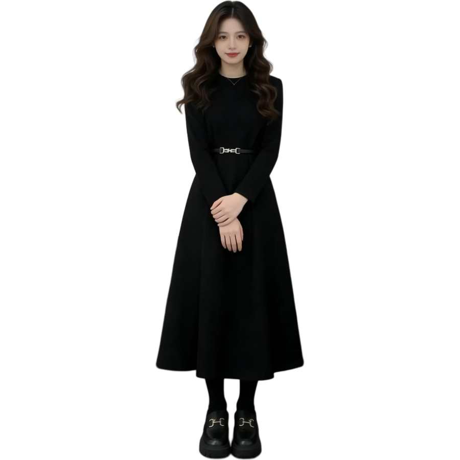 VENICEW Long Sleeved Dress Women's