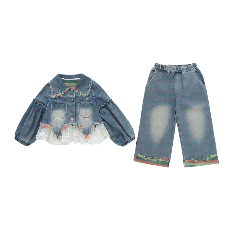 Lanza Casual Sportswear Two Piece Set Children Aged 3 7 Years Old