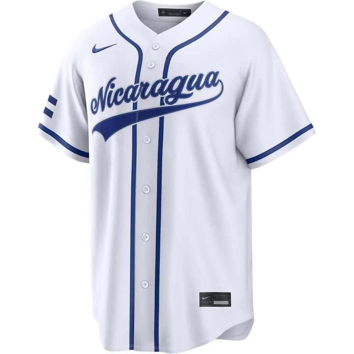 Nike Nike Mark Vientos Nicaragua National Baseball Team 2026 World Baseball Classic Men's Nike Stadium Jersey