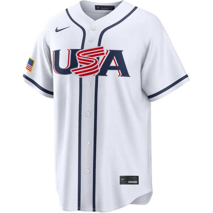 Nike Nike Bobby Witt Jr. Usa Baseball 2026 World Baseball Classic Men's Nike Stadium Jersey