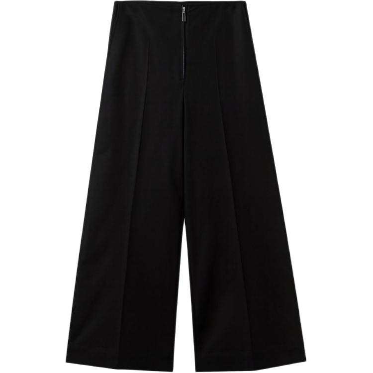 TOTEME Casual Pants Women's Black Moderate Wide Leg Pants