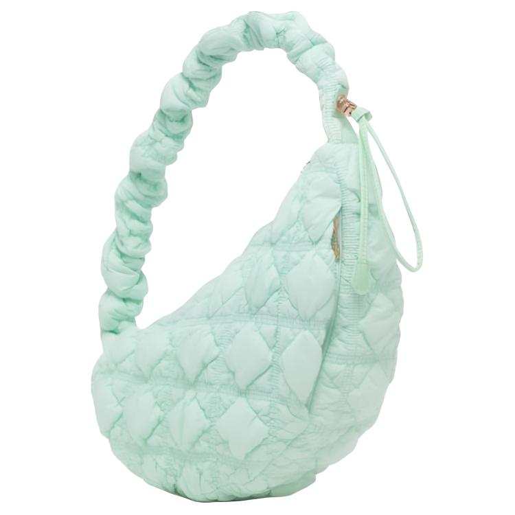 CARLYN Nylon Cloud Bag, Shoulder Bag Medium Women's Mint Green