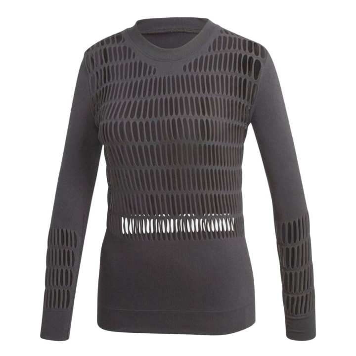 Adidas Adidas T Shirts Women's Light Gray Crew Neck Moderate