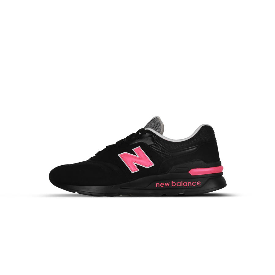 New Balance New Balance NB 997 Loneliness Cushioning Coverage Abrasion Resistant Low top Casual Shoes Unisex Black Pink